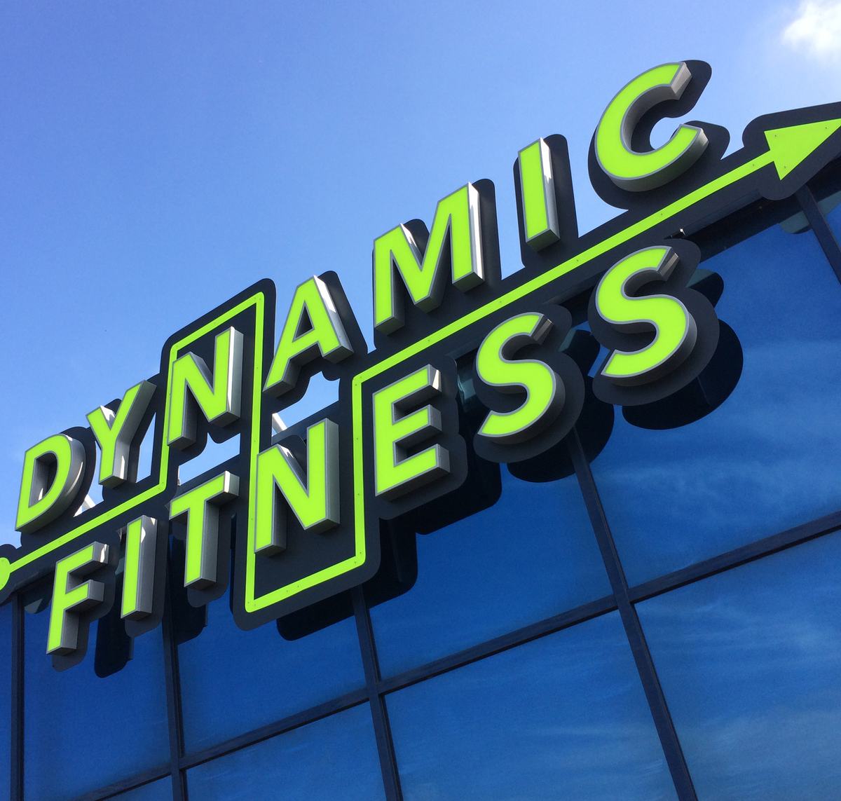 Insegna DYNAMIC FITNESS