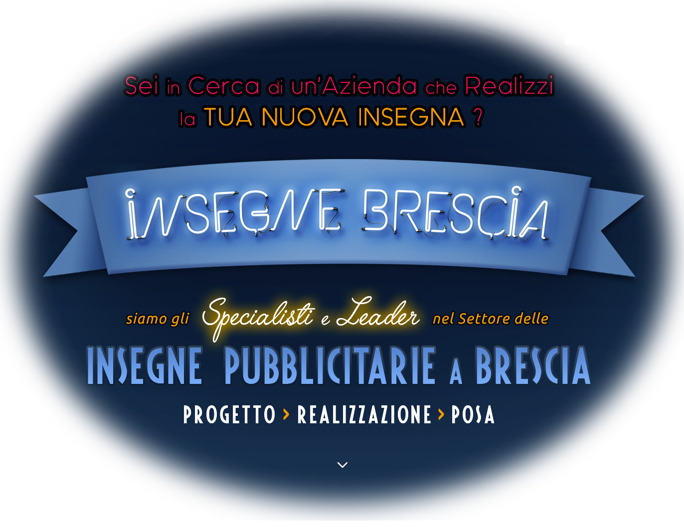 Insegne pubblicitarie a Brescia